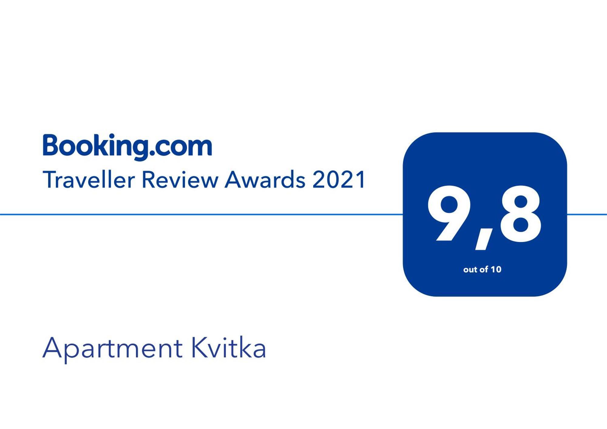 Apartment Kvitka Lviv Eksteriør bilde